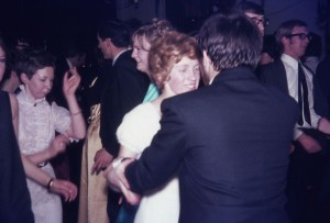 Foreground) Maureen Farnell; - (rear left) Ann Davies.