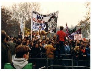 Student Union Demonstration 1988