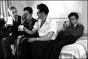 1958 (L to R) - Maurice Bailey; John Moore; Tony Crimlisk; Bill Hope