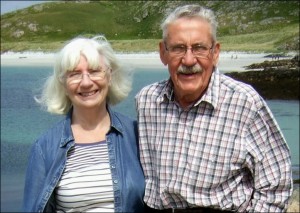 Shelagh and Bob Johnson in 2014