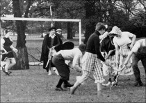 Staff v. Students Hockey Match – 1952