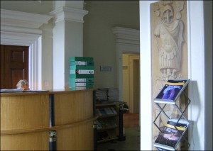 Reception Area in Portico Hall