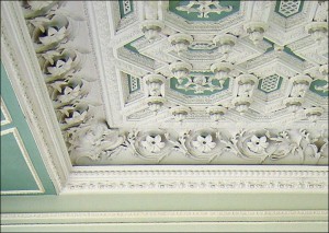 Ceiling in the Tapestry Drawing Room