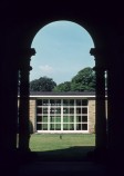 1963 - Entrance Arcade with College Hall in the background