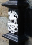 Wentworth Griffin on drainpipe