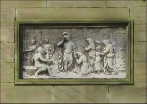 Panel on Archway Lodge