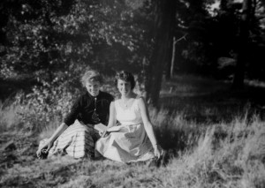 Elsie Williams and Friend