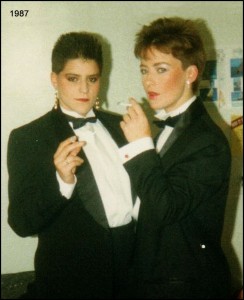 1987 – Madge and Mo.