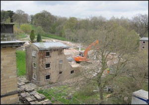 Photograph from the top floor of the Mansion