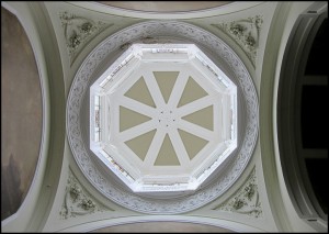 View of the Lantern from Pillar Hall