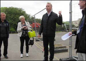 Mark's introduction to the tour of the Mansion