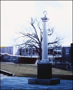 Column standing near to Wentworth Hostel.