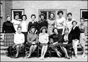 Residents of Dearne Hostel 1962-64
