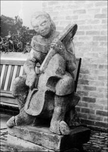 Sculpture by Bretton Art Student - 1952 (Photograph by Keith Davies - 1974)