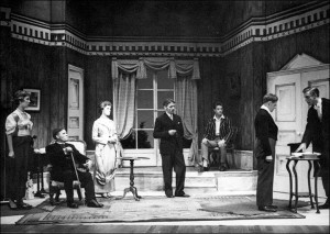 The Winslow Boy - Performed by Bretton students in Germany during 1957. (Image from Martial Rose.)