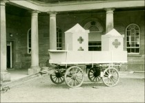 Early stage of the construction of the Pageant Cart for "Noah"