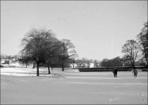 Walking on the Frozen Upper Lake c.1963