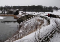 Dam Head at the east end of the lower lake