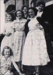 1949 - 'Bentley Springs' Dormitory Girls in 1950