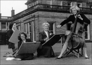 Posing for Photograph on First Day - 25th September, 1949