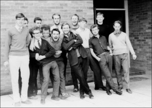 Informal Group Outside College Hall 1962