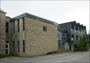 Former Science Block adjacent to the former College Library