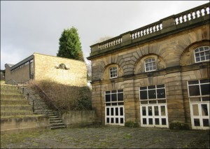 Music Salon to the north of Stable Block