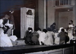 Puppet Show in College Hall - 1956