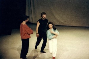 'The Rite of Spring' dance rehearsal 1988. Photo provided by Andy Talbot