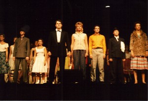 'Miller & Me' Edinburgh Pleasance Theatre and Wakefield Theatre Royal 1989. Photo provided by Andy Talbot.