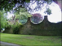 Wall at Banks Hall