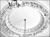 Ceiling in Former Allendale Dining Room