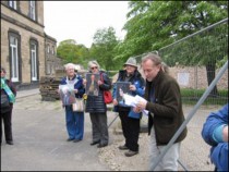 Richard Flowerday Informing Alumni About Former Owners of Bretton hall